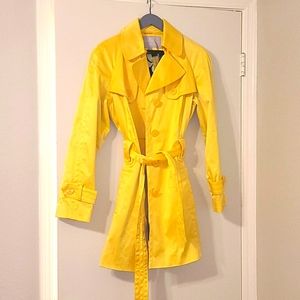 Jessica Simpson Yellow Rain Coat
